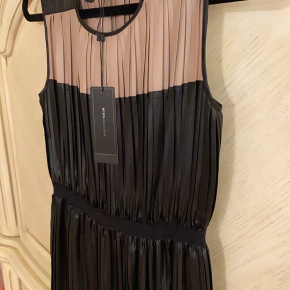 BCBGMAXAZRA New black/tan ROMA dress size XS. New with tags. - Picture 5 of 7